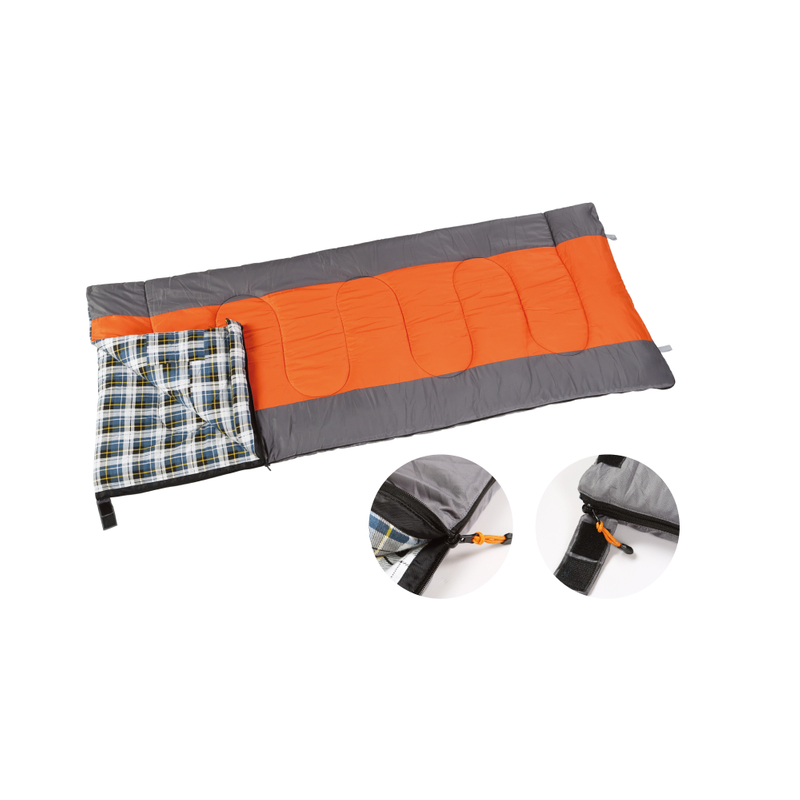 king size flannel sleeping bag