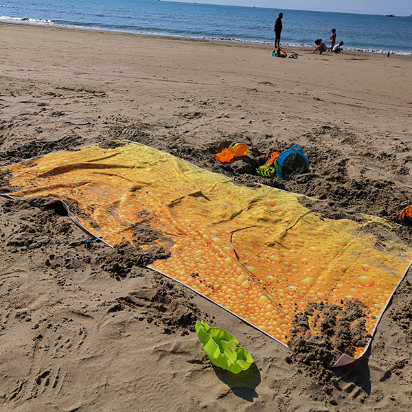 Beer bubble beach towel, quick dry beach towel, Micorfiber quick dry towel
