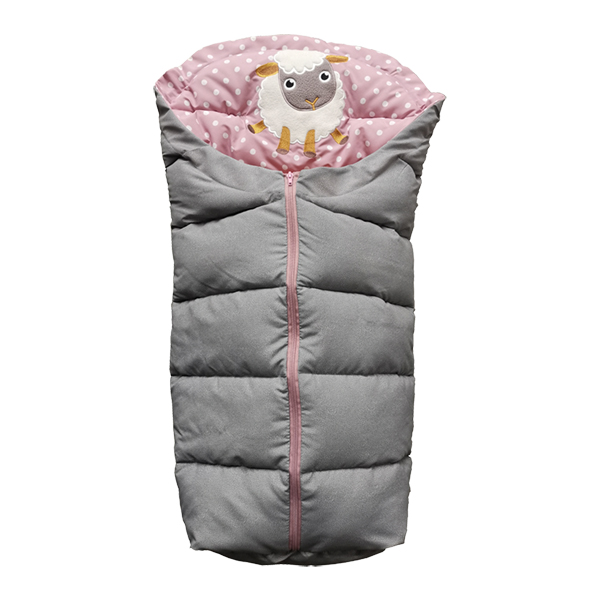 Baby Trolley Sleeping Bag With sheep EMBROIDERY