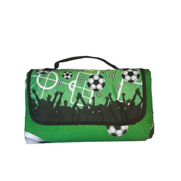 soccer feature picnic blanket