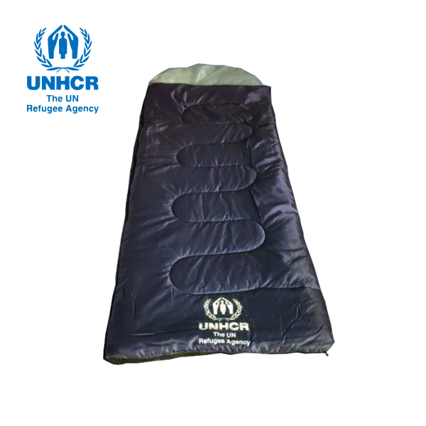 Refugee 3 season sleeping bag with hood