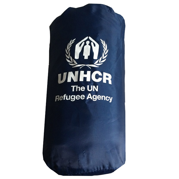 Refugee 3 season sleeping bag with hood